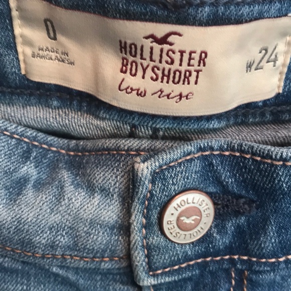 HOLLISTER EUC LOW-RISE BOYSHORT, SIZE 24. - Picture 2 of 5
